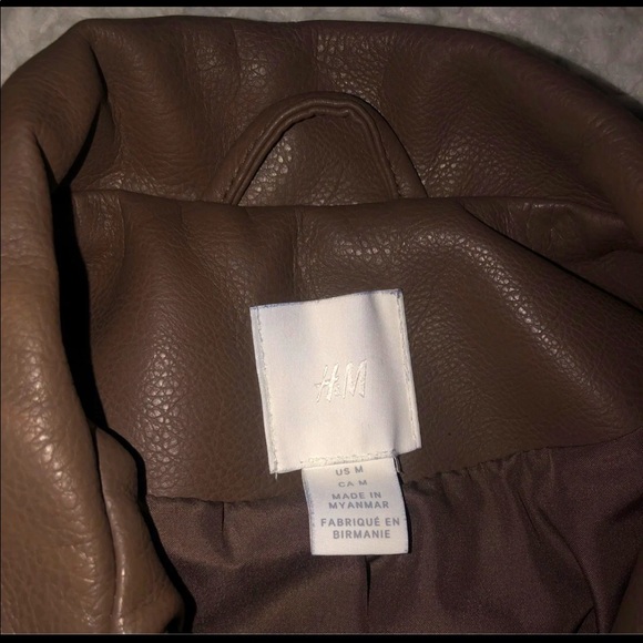 Faux Leather Jacket - Picture 3 of 4